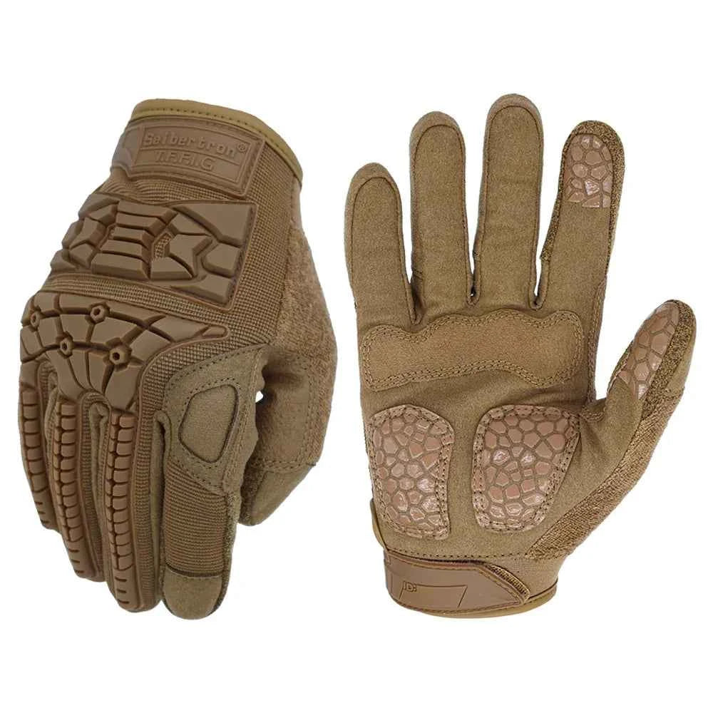 Seibertron T.F.F.I.G 2.0 Tactical Gloves Flexible Rubber Impact Outdoor Gloves for Hunting Hiking Motorcycle Riding Sports