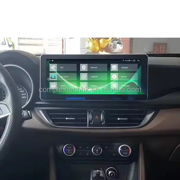 New Arrival 12.3 Inch Android 13 Autoradio Gps Navigation Head Unit for Alfa Romeo Stelvio SUV 2017-2020