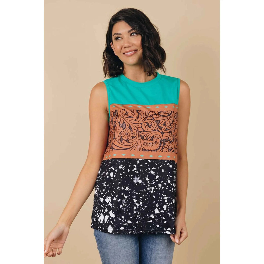 TD King Women's Printed Tank Tops Is Me Collection