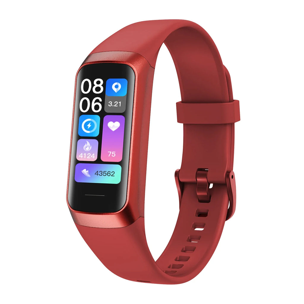 2024 New Arrival C60 SP02 HR BP Sleep Monitoring Smart Band IP67 Amoled Screen Display OEM ODM Bracelet Smart
