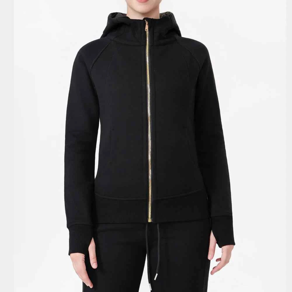 USA Oversea Warehouse Excellent High Quality 70% Cotton Warm Oversized Sweatshirt Tracksuit for Women Daily Casual Wear