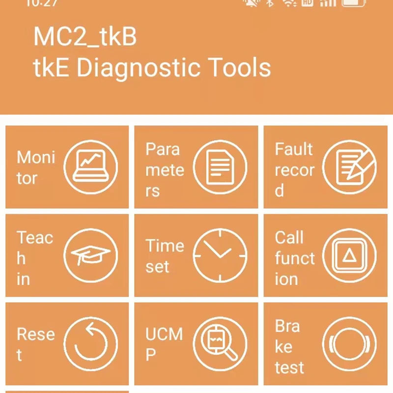 MC2_TKB App Software for Passenger & Residential Elevator Debugging Industrial Design AC Drive for Hotels & Apartments