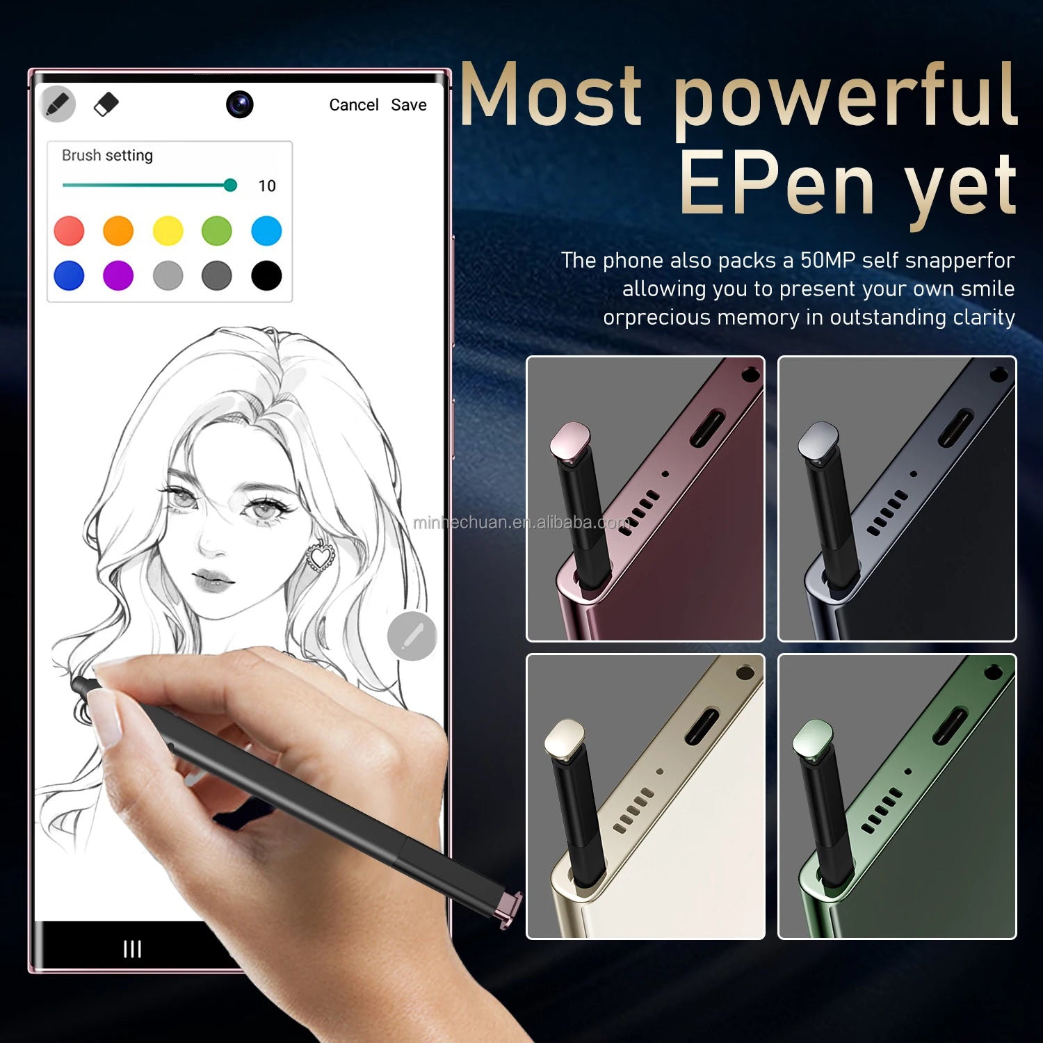 2024 Original Android 13 S24 ultra Phone Smartphone 16+1TB Mobile Phone Cell Gaming Phone 4G&5G 7.3 Inches Smartphone