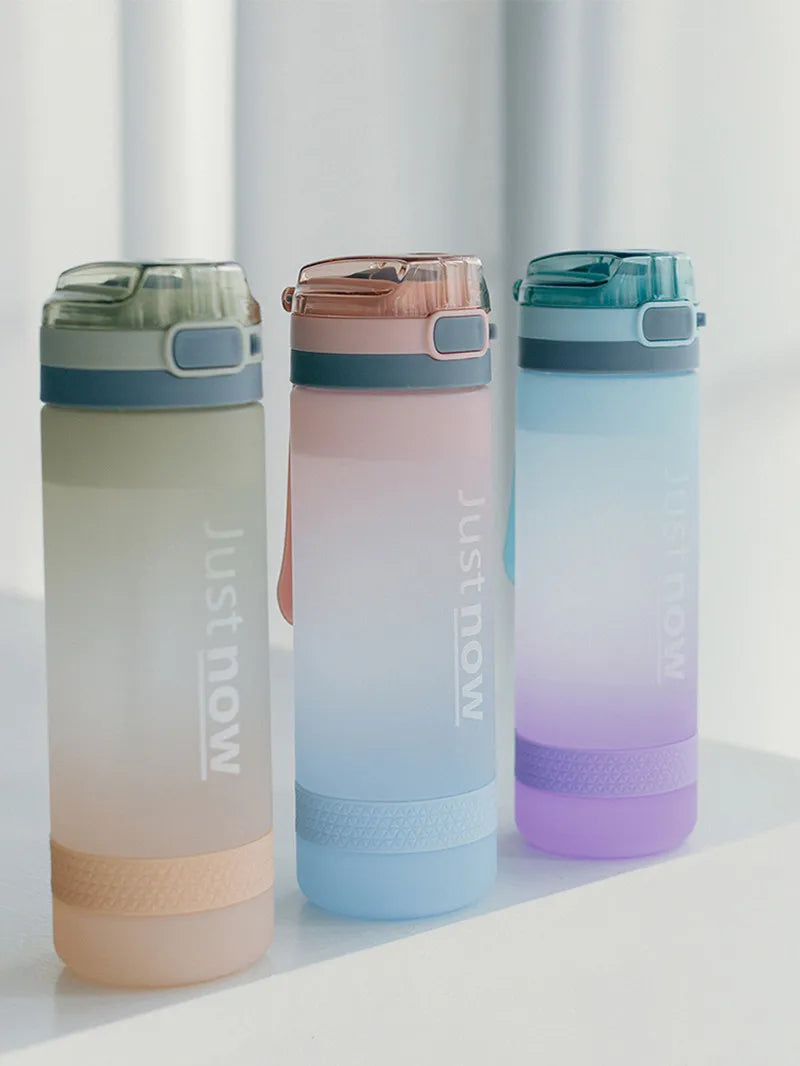 600ml New Fashion Water Bottle Free Shipping Items Portable Outdoor Shaker Sport Cute Drinking Plastic Water Bottles For Girls