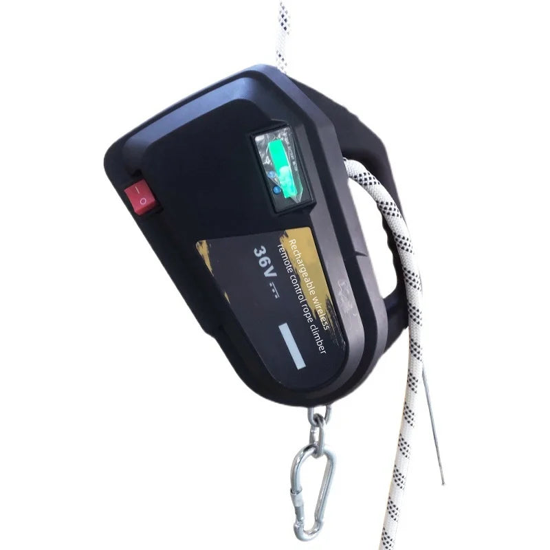 New 200kg Portable Electric Rope Climbing Hoist Third Generation Design Durable High Strength Chemical Resistant Dynamic