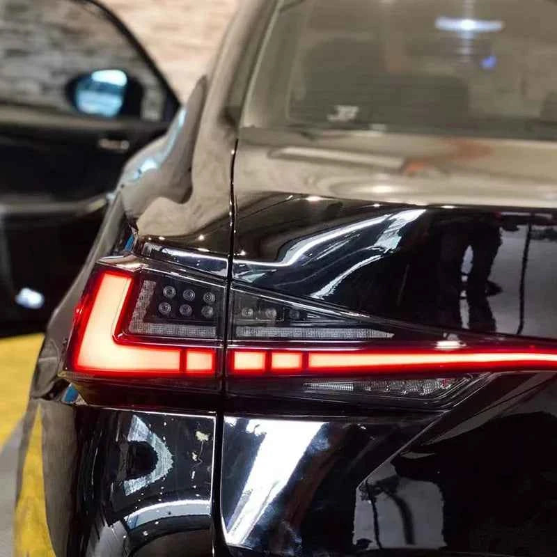 Car Taillights Accessories Modified LED Rear Lights Lamp DRL Signal Brake Reverse Lamp for Lexus IS250 2013-2022 IS300