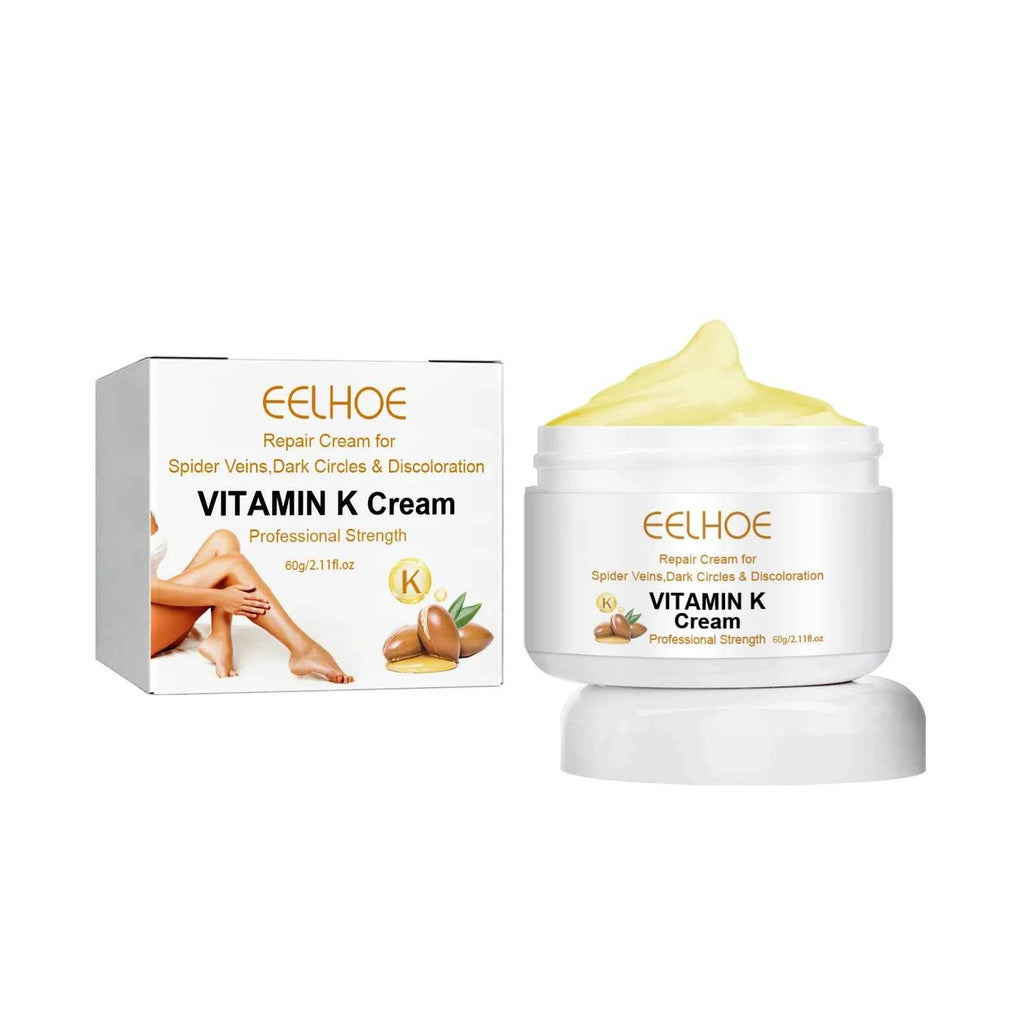 EELHOE Earthworm Leg Vein Massage Cream Vitamin K Scar Care for Sore and Swollen Legs Skin Care