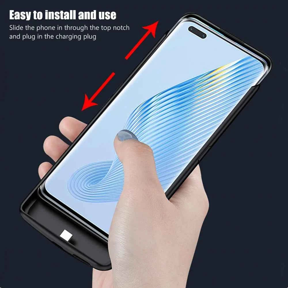 JayoWade 6800Mah for Honor Magic 5 Battery Case Magic 5 Pro Phone Cases for Honor Magic 5 Battery Charger Case Power Bank Cover