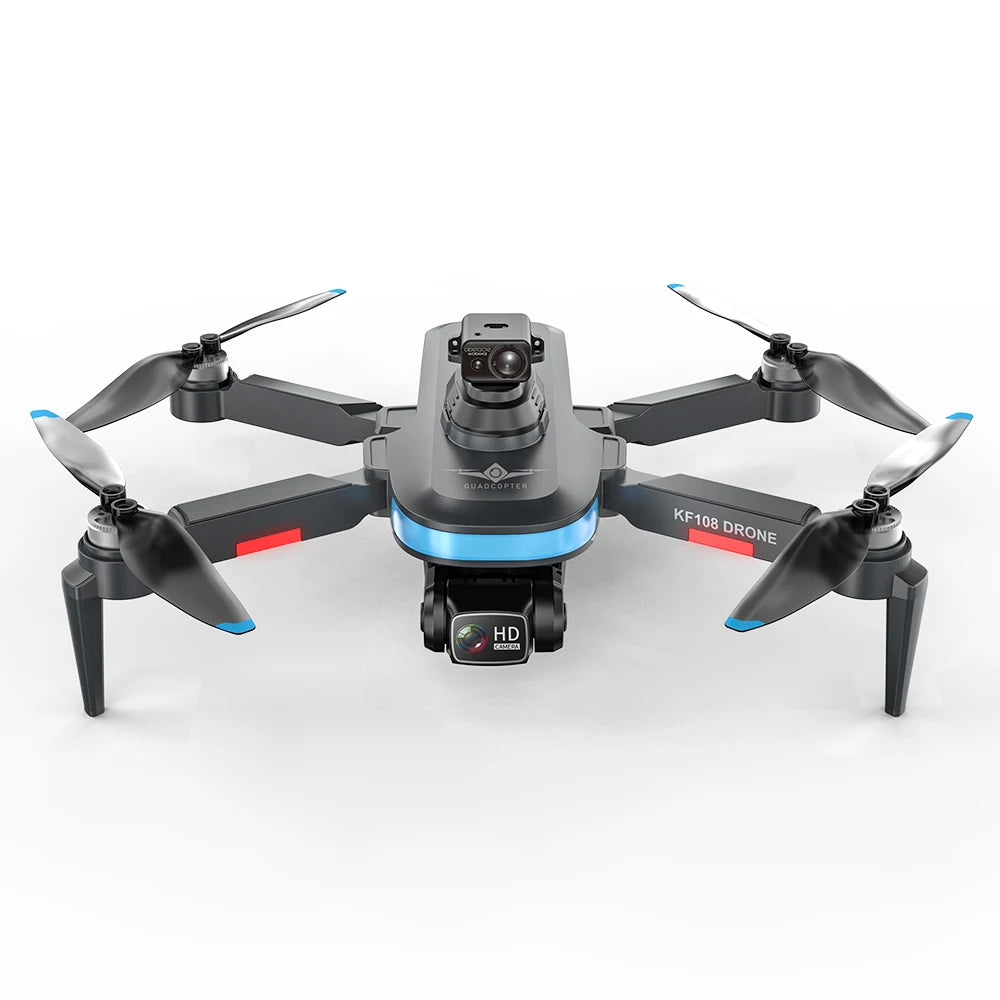 KFPLAN KF108 Drone Obstacle Avoidance GPS Optical Flow Brushless Drone 4K Camera Radio Control Toys for Adult Hot Selling