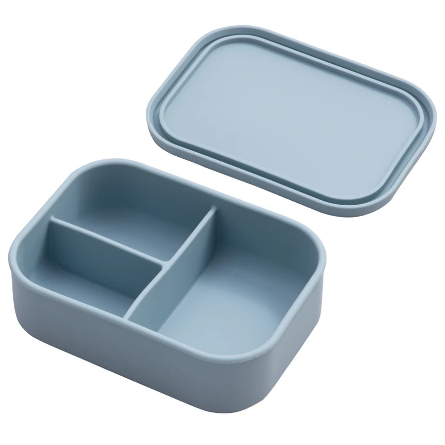 Baby Silicone Feeding Bwol Dishes Plate Children's Tableware Microwave Heating Fresh-Keeping Leakproof Lunch Box Baby Stuff