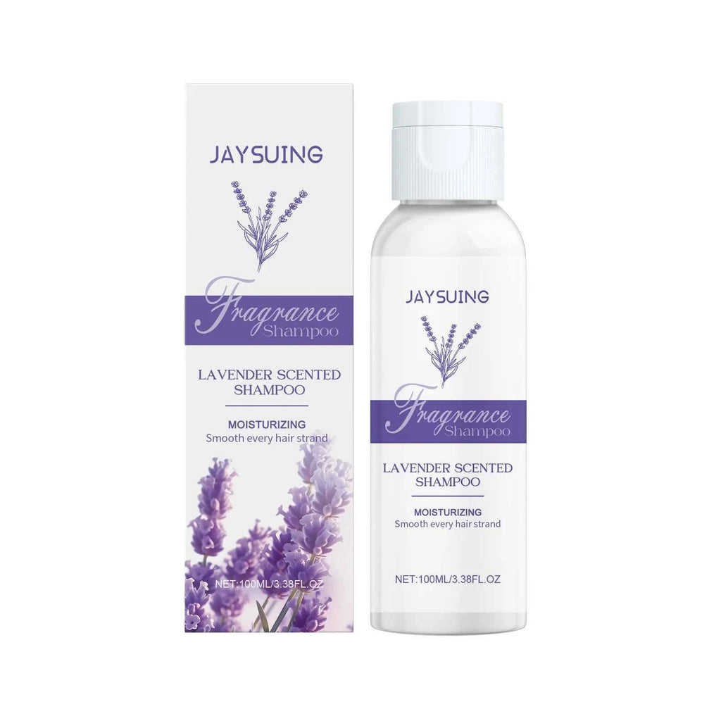 Jaysuing Women's Lavender Scented Shampoo Moisturizing Scalp Soft Fragrant Anti-Frizz Salicylic Acid Ingredients for Salons