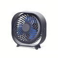 New Desktop Small Fan Rechargeable USA Stock Free Shipping Desktop Fan Portable Office Dormitory Home Sports Car Mini Fan