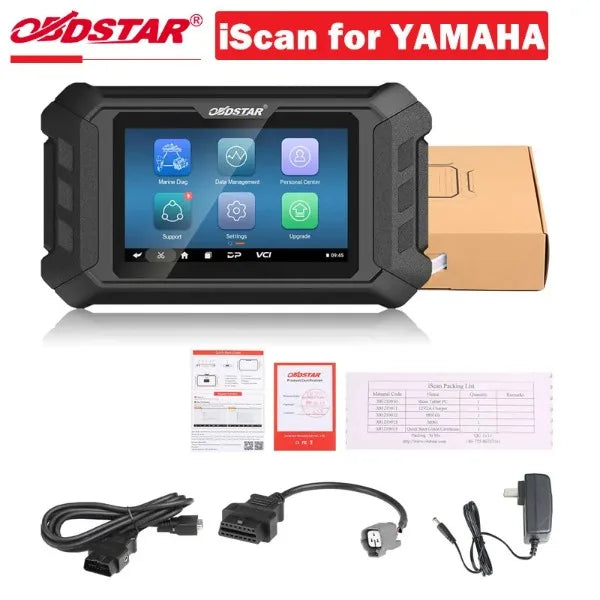 OBDSTAR IScan for YAMAHA Marine Diagnostic Tool Code Reading/Clearing Data Flow Action Test for 2003 -2022 All Jet Ski Outboard
