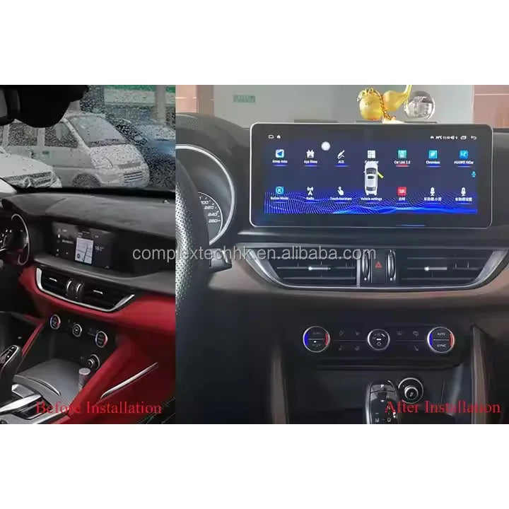 New Arrival 12.3 Inch Android 13 Autoradio Gps Navigation Head Unit for Alfa Romeo Stelvio SUV 2017-2020