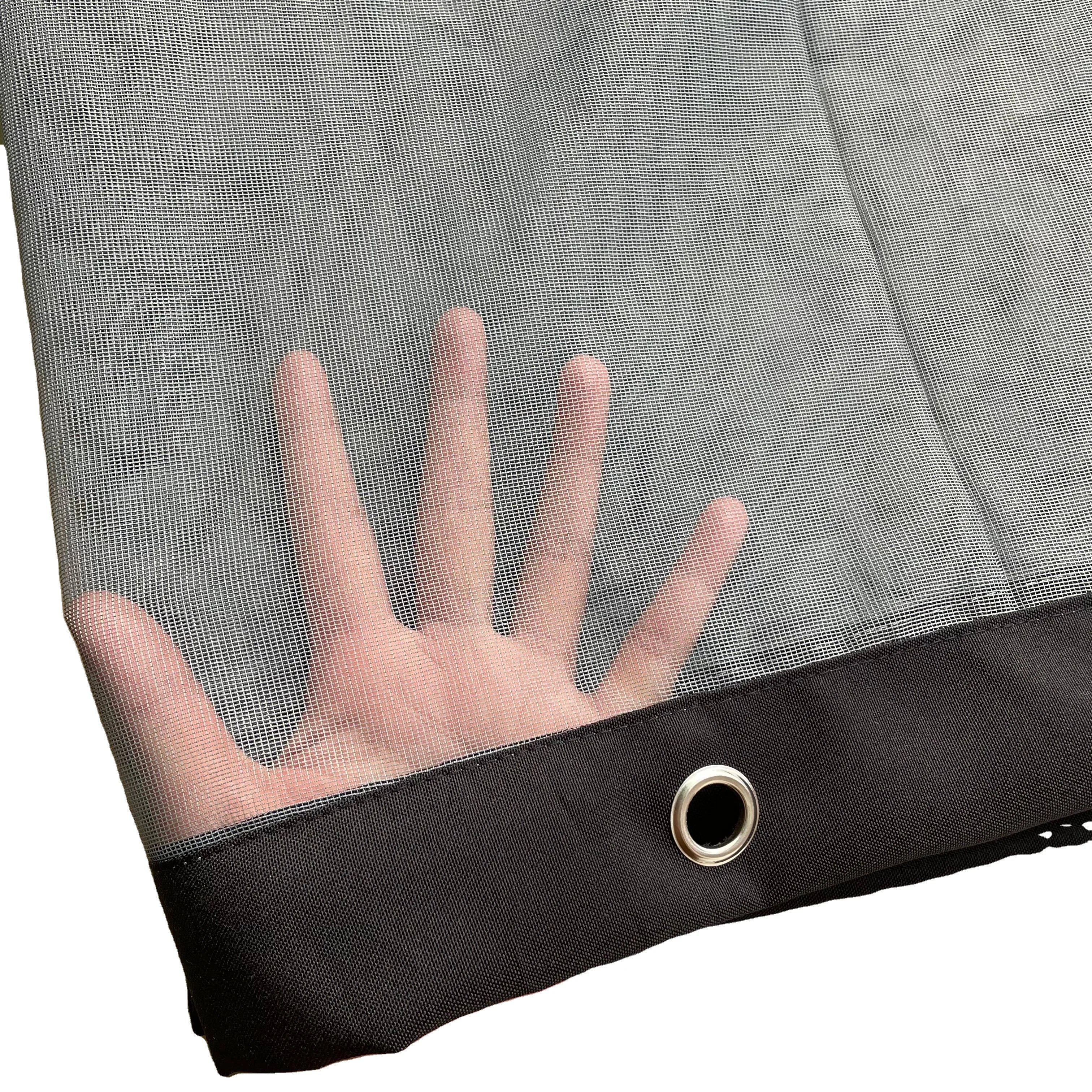 Transparent 3D Holographic Polyester Projector Screen Gauze Mesh with 16:9 Format for Optimal Projection Hologram-Portable