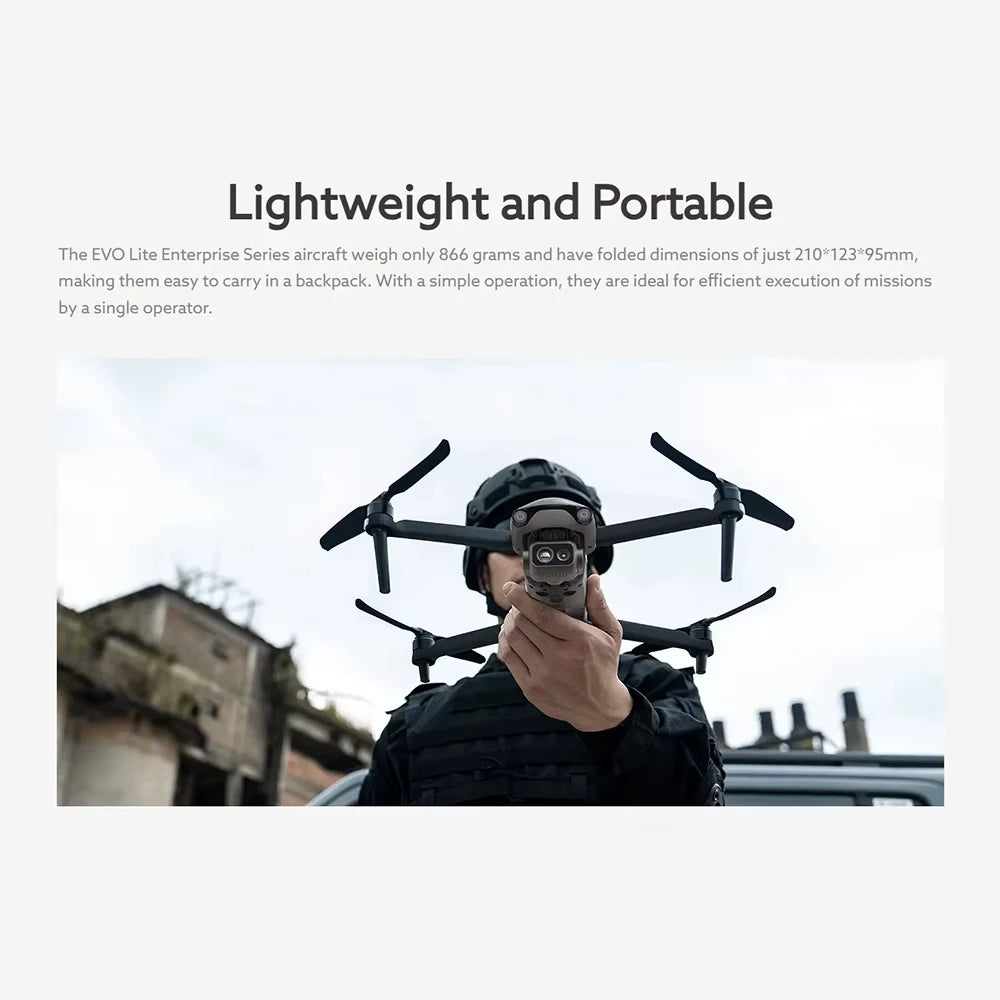Autel EVO Lite 640T Beginner Drone Long Range Remote Control UAV Foldable Quadcopter Brushless Motor 6K Camera