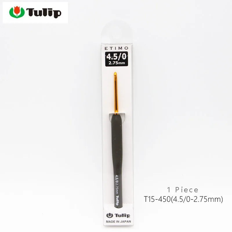 1Piece Tulip Etimo Crochet Hooks Tulip Crochet Needles Knitting Hooks Sweater Yarn Crochet From Japan