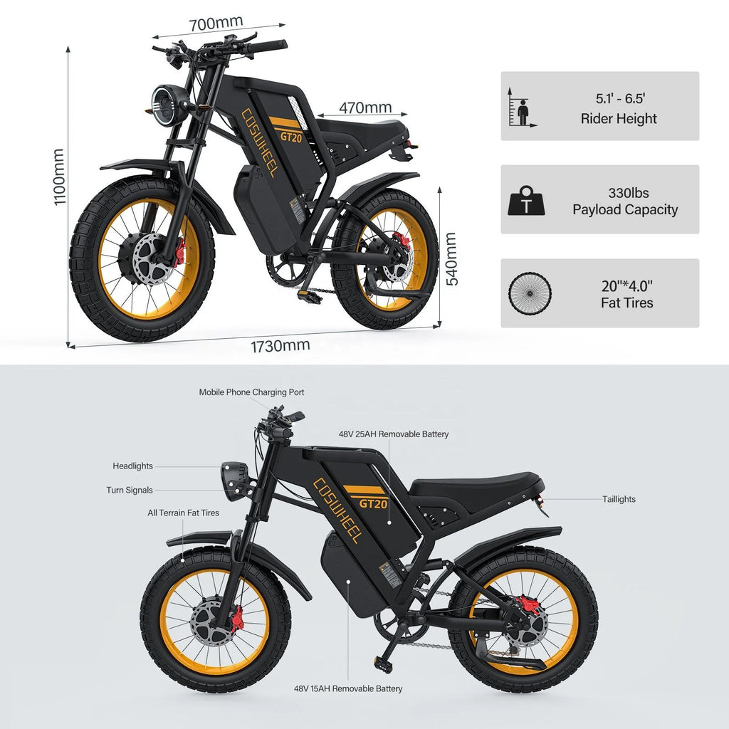 3000W Dual Battery Electric Motorcycles 48V Long Range Electric Dirt Bike Racing Off-Road Motorcycle