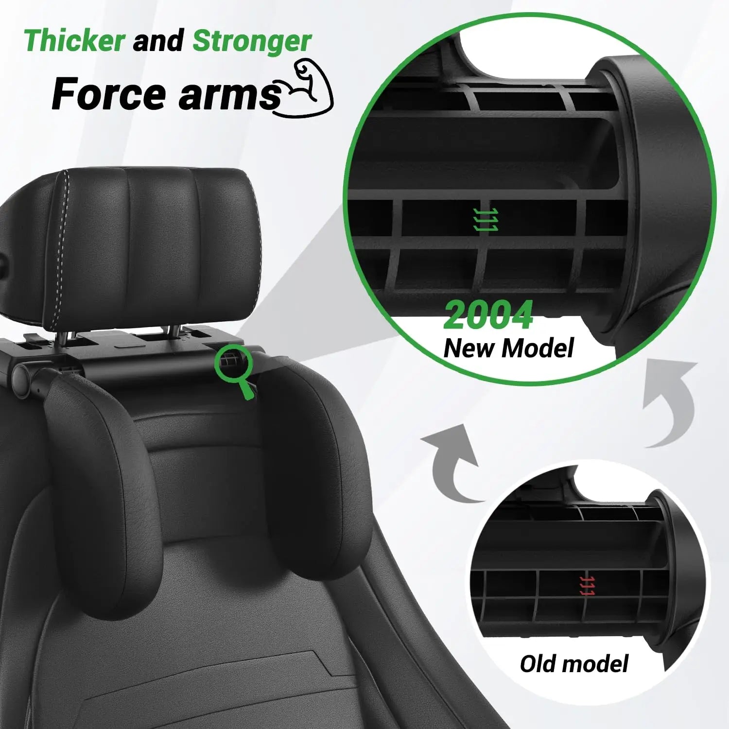 3 Days Arrive Ready to Ship Poland Warehouse Adjustable Automotive Headrest Pillow Thickened Memory Foam Road Pal Headrest