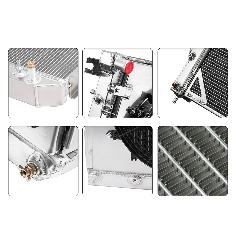 Heavy Duty 2 Row Radiator for Dodge Ram 2500 3500 4500 Pickup 5.9L 6.7L L6  2003-2010