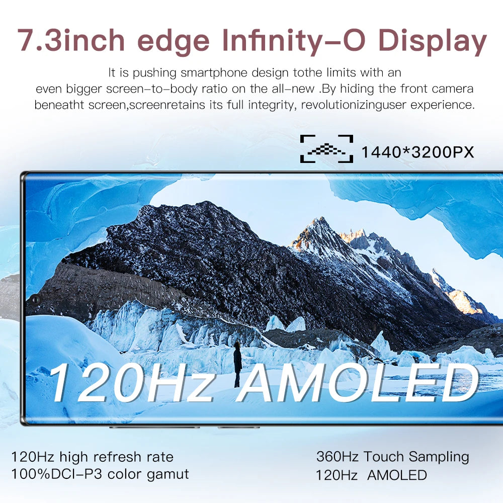 2023 Note 20 Ultra New 7.3inch Smartphone 4g 5g Unlocked Android Mobile Original Cellphone Cell Smart Phone