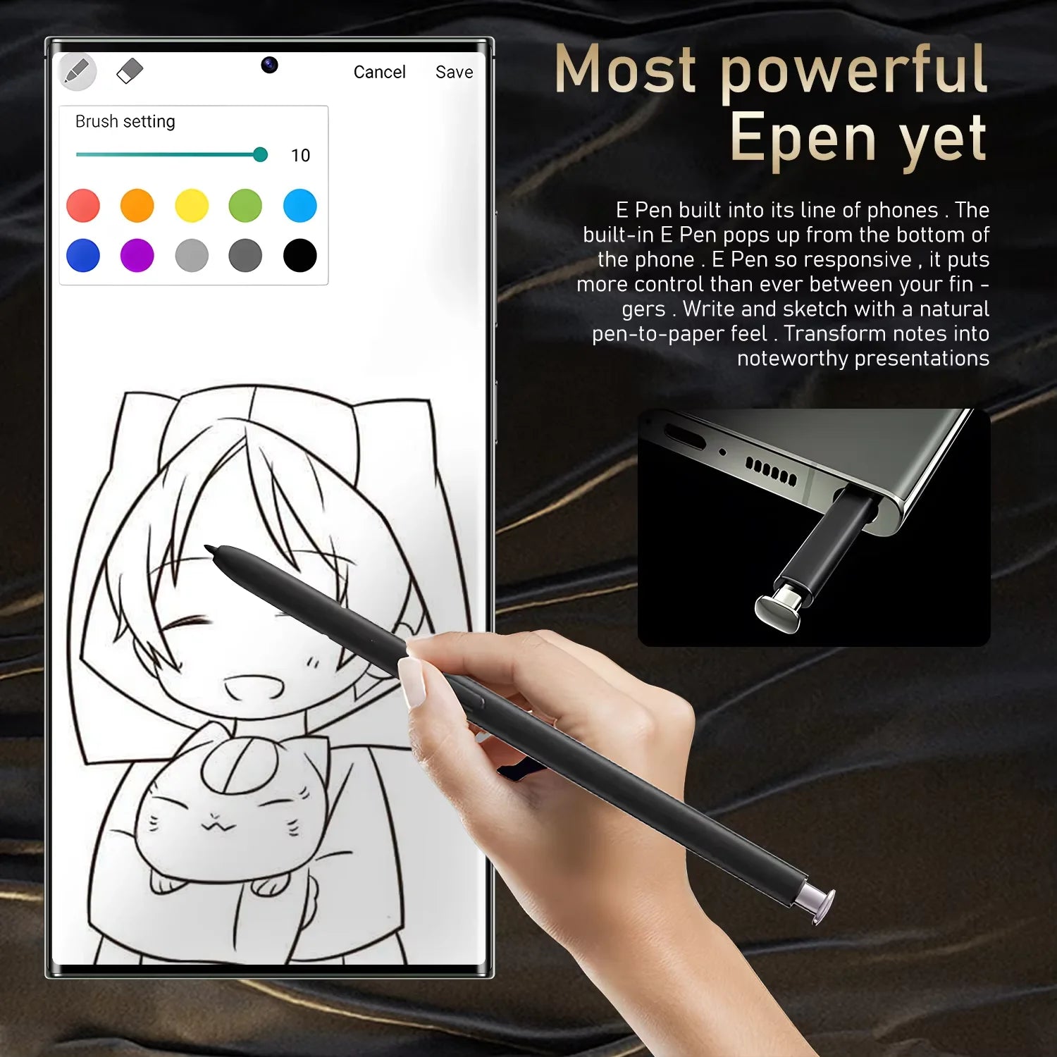 S23 Ultra Original 7.3 Inch Full Screen Deca Core 16GB+1TB Android 13 5G LTE Unlocked Smartphone 108MP Rear Camera New