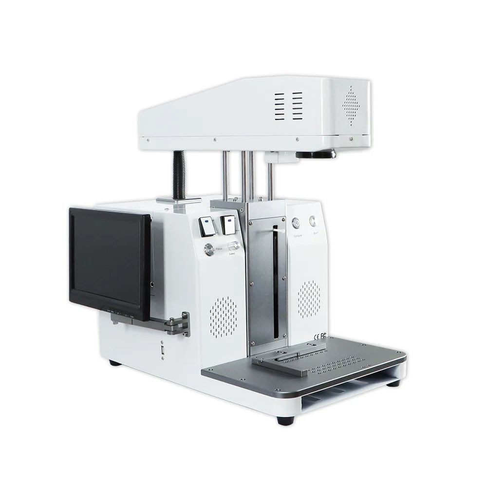 TBK 958C Laser Marking Cutting Printer Iphone Back Glass Remover Removing Laser Machine Mobile Phone Laser Separating Machine