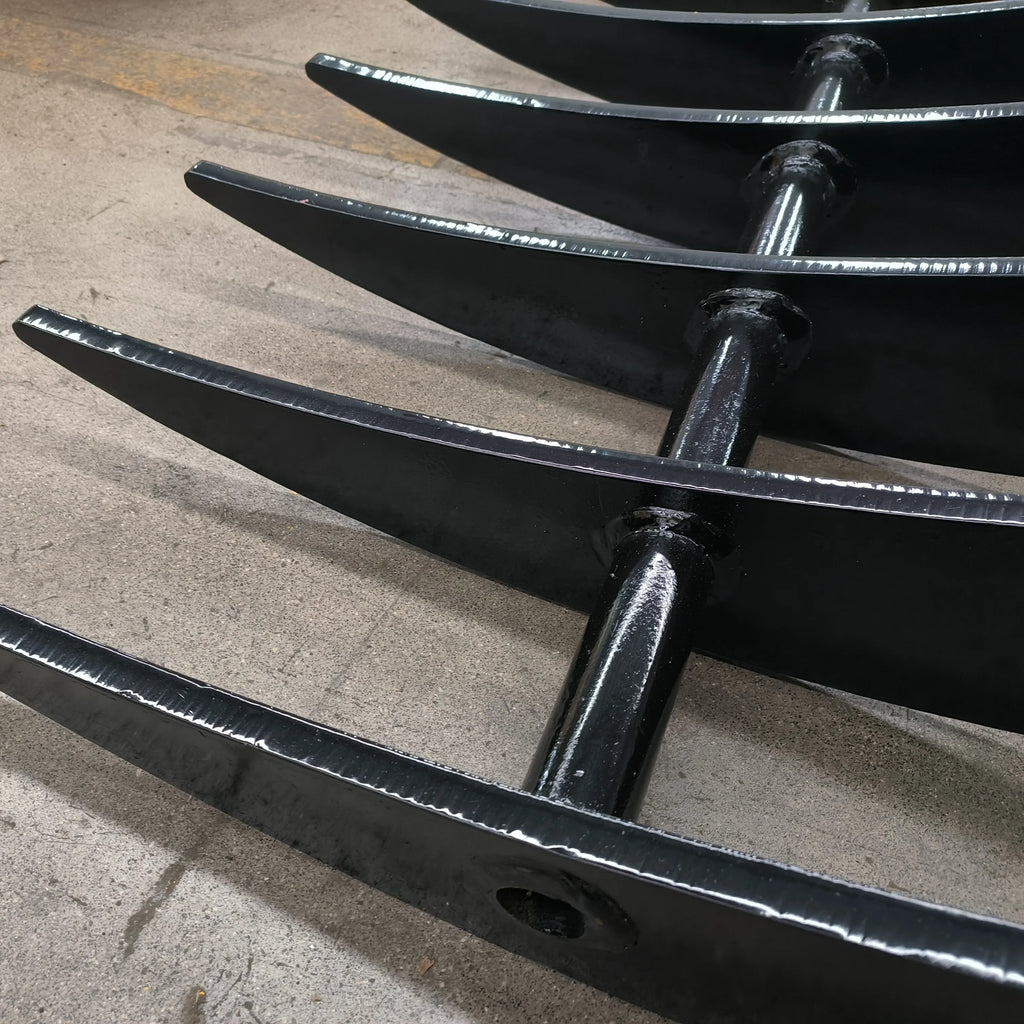 Hot Selling Mini Excavator Attachments Root Rake and Grass Rake for 0.8 Ton 1 Ton 1.2 Ton Excavators