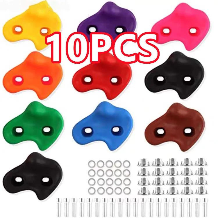 Kids Rock Climbing Games Toys for Children Wall Climbing Stones Child Playground Indoor  Outdoor Rock Wall Climbing Kit