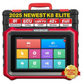 USA EU Warehouse Kingbolen K8 Elite Full Systems Bidirectional Scan Tool Wired OBD2 Scanner Car Scanner Free Update