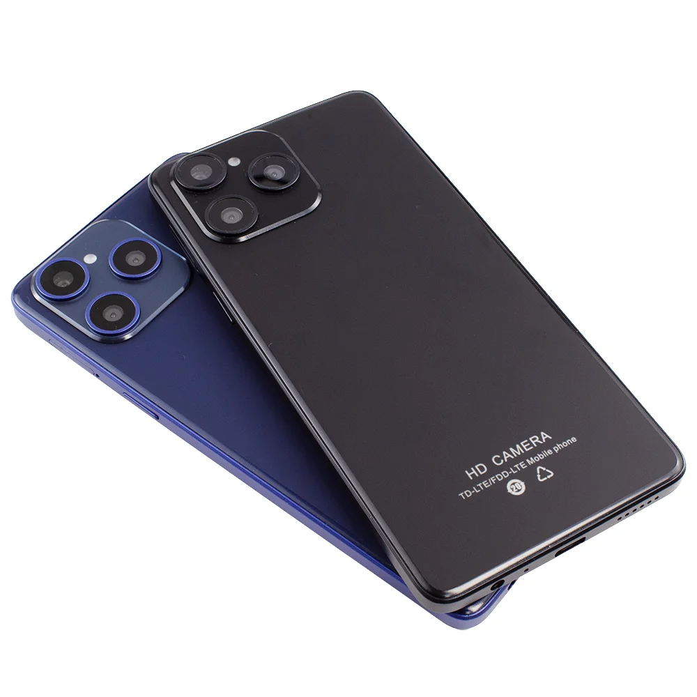 Custom Logo Unlocked Face ID MTK 6771 Octa Core 3G/4G Mobile Phone with 6.3inch HD OLED Screen 128GB ROM Smart Phone