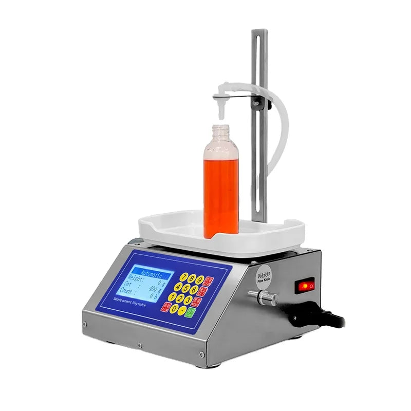 High Accuracy Small Smart Perfume Essential Oil Juice Bottle Weighing Filling Machine for Small Business