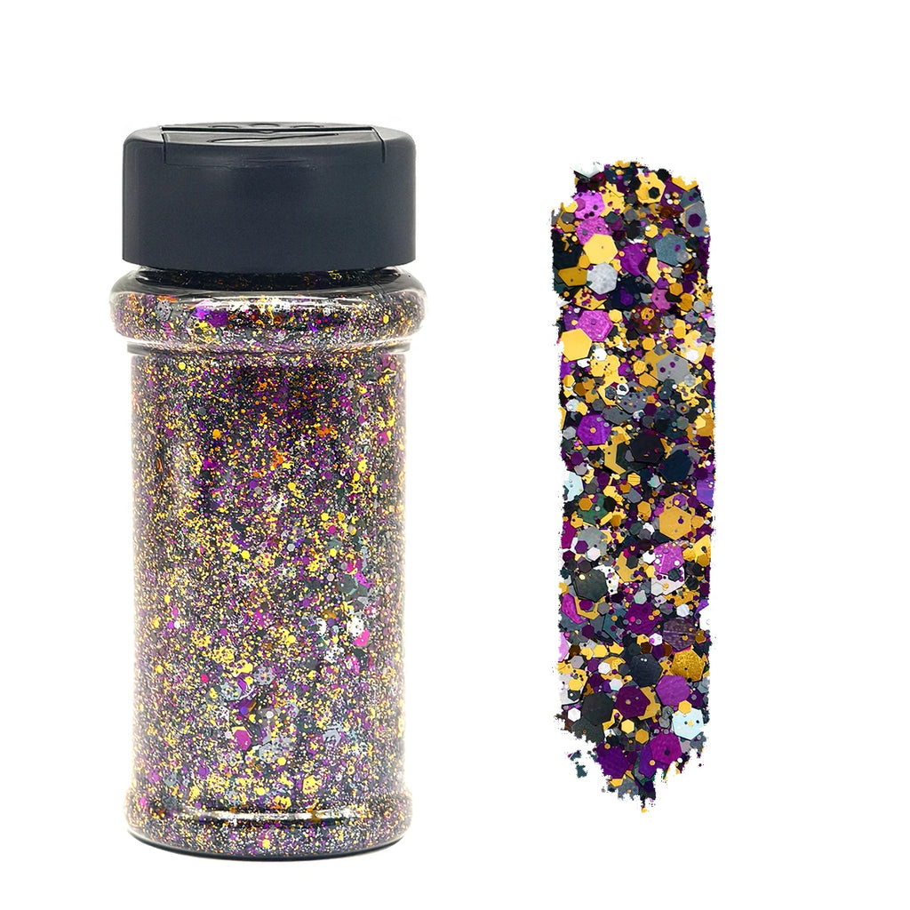 US Warehouse High Bright Glitter Set Free Shipping High Quality Polyester Hexagon Glitter Powder for Resin Crafts Nail