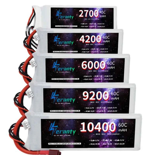 7.4V LiPo Battery 2s 1500mAh 2800mAh 3200mAh 4600mAh 6500mAh 8000mAh 8500mAh 9300mAh for Racing RC FPV Drone RC Airplane Boat