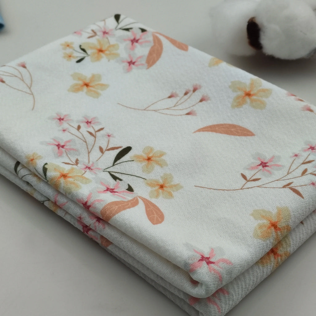 High Quality 40S 100% Cotton Knitted Crepe Bubble Fabric Breathable Double Layer Gauze for Boys Clothes-Nighties Bags Shirts