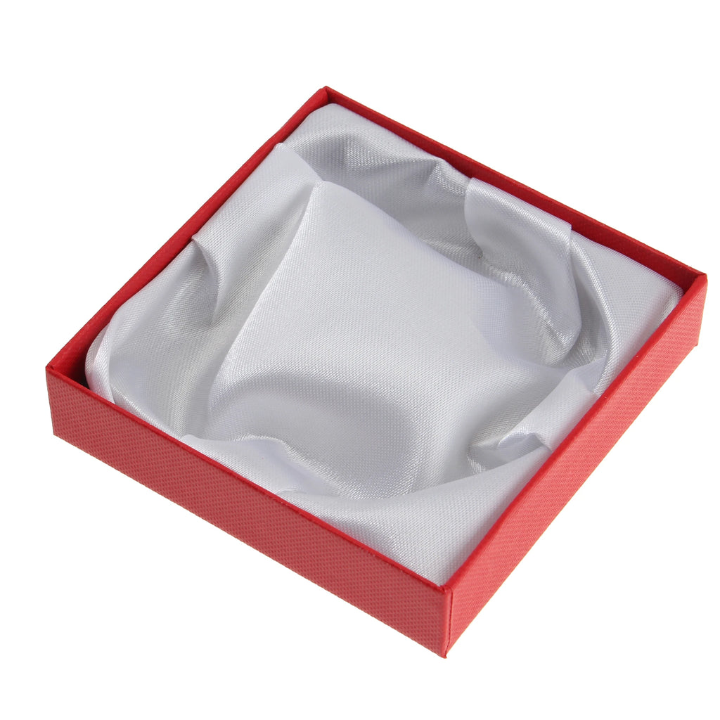 Square Rose Printed Jewelry Packaging Box Bracelet Necklace Storage Case Cardboard Gift Box Jewelry Organizer Case