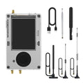 HAMGEEK R10C + H4MS HackRF One R10 V2.2.0 SDR Radio MAX2837 and Portapack H4MS with 5 Antennas