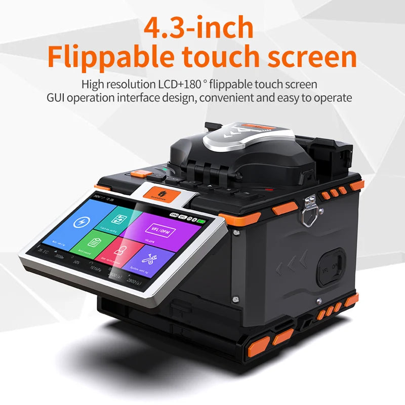 Hot Sale DSEE 6 Motor Fiber Core Alignment FTTH 6S Optical Fiber Fusion Splicer M5 with POE TCP GSM SDK Networks