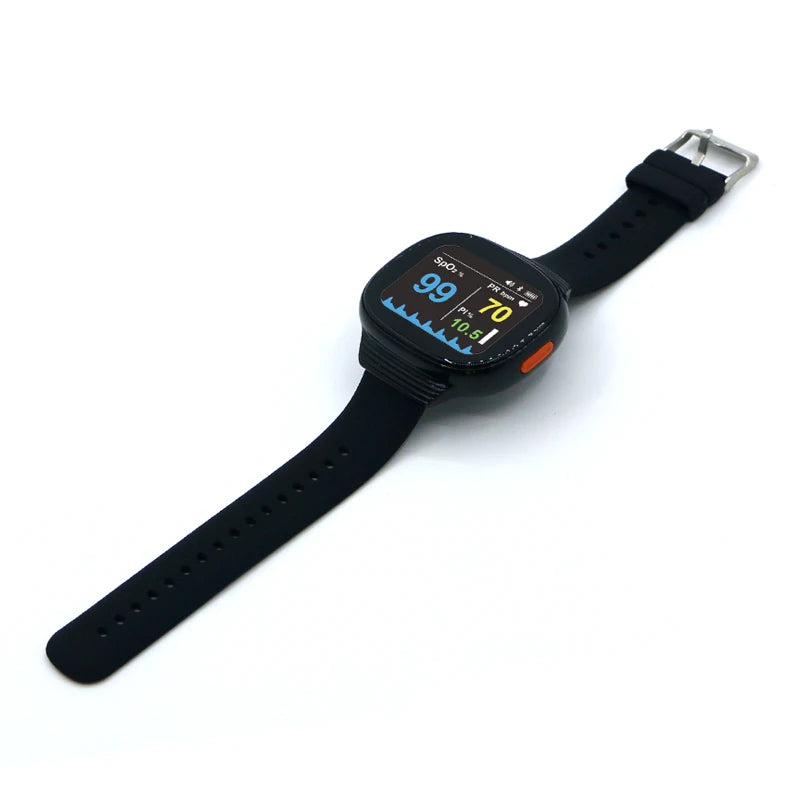 Sleep Monitor Blood Oxygen Pressure Health Monitoring Device Bluetooth Apnea Detection Electricity Color OLED Screen