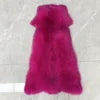 Women Real Fox Fur Bolero Jacket Unique Natural Fur Coat Two Fox Fur Sleeves