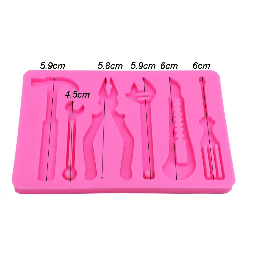 Hardware Tools Silicone Sugarcraft Mold Resin Tools Cupcake Chocolate Baking Mold Fondant Cake Decorating Tools