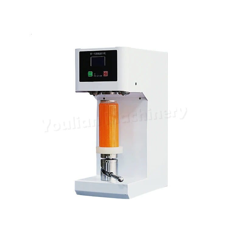YL-30 Electric Soda Can Sealer Machine Automatic Tin Can Seamer Home Use Hotels Restaurants Wood Packaging Manual Grade Plastic
