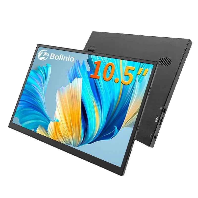 Portable Monitor 10.5 Inch FHD 1080P IPS HDR HD-MI Type C Portable Screen HD Gaming Monitor
