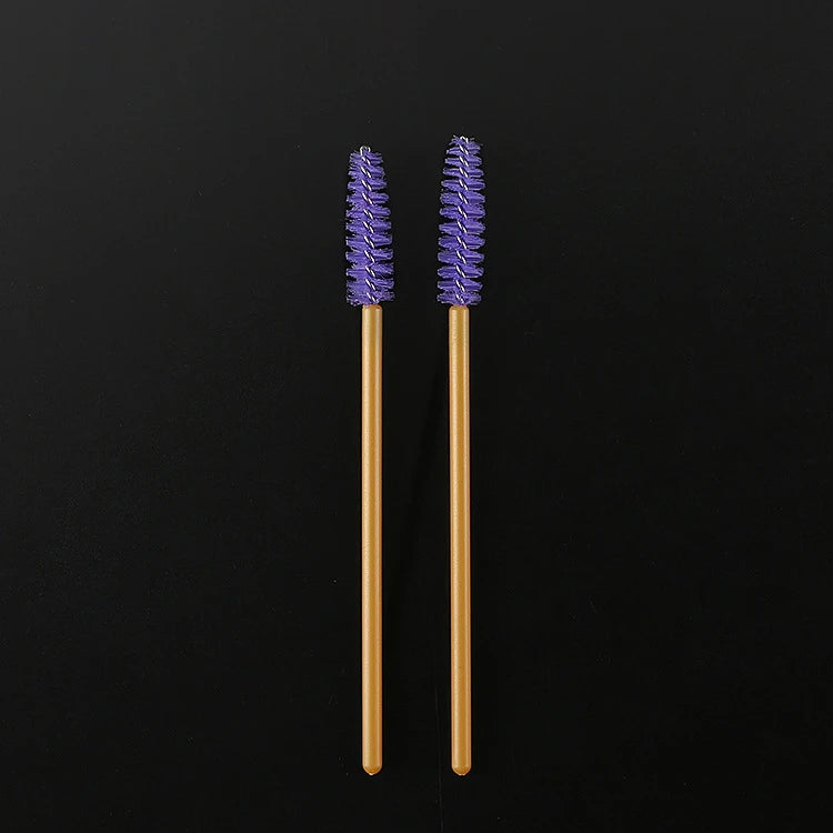 50Pcs Eyelashes Extension Disposable Makeup Eyebrow Brush Mascara Wand Applicator Eye Lashes Cosmetic Brush Set Makeup Tool