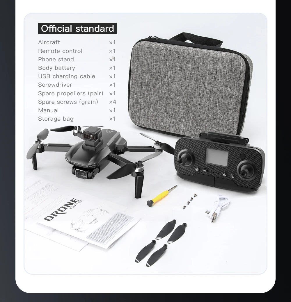 2023 Latest ZLL SG108 MAX RC Drone With 4K 5G WIFI 2-Axis Gimbal FPV Drone With Obstacle Avoidance 1200M Distance RC Drone Toys