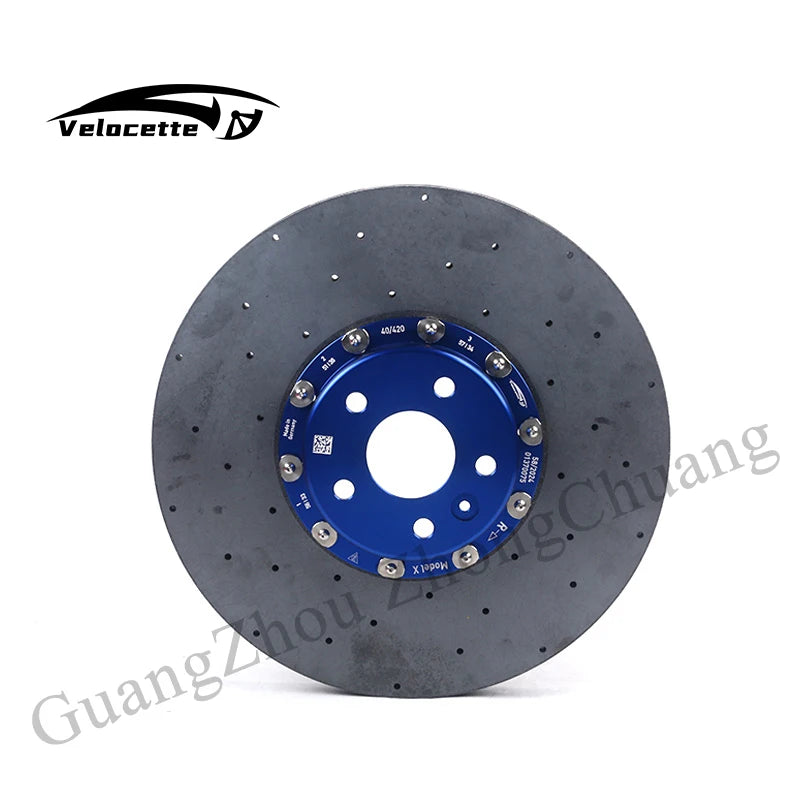 Caliper Upgrade for Auto 400mm Carbon Rotor Front Rear Wheels 10N for Audi A5 A7 A8 E-tron Carbon Ceramic Brake Disc