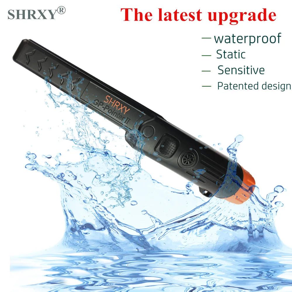 Waterproof Handheld Metal Detector Pinpointer With Holster