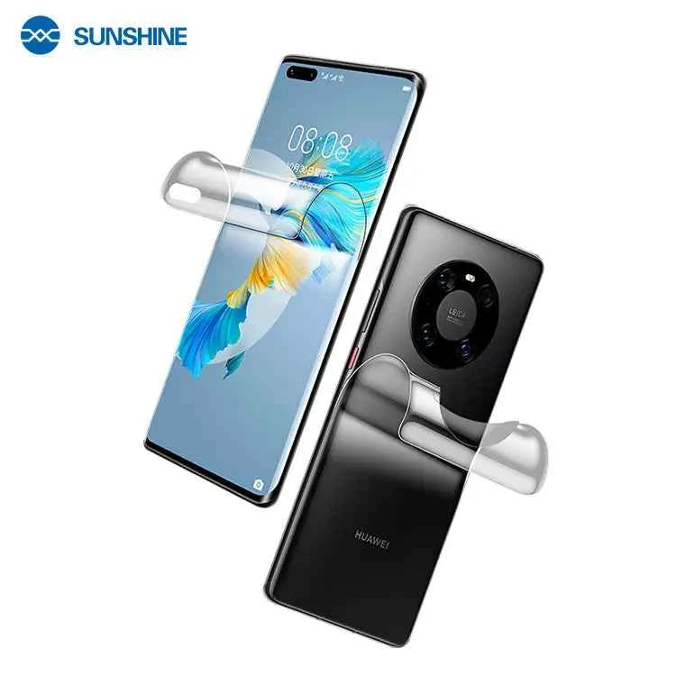 SUNSHINE SS-057R DIY Hydrogel Film Screen Protectors Flexible Phone Protective Cutter Machine Flat Edge No Warping OEM