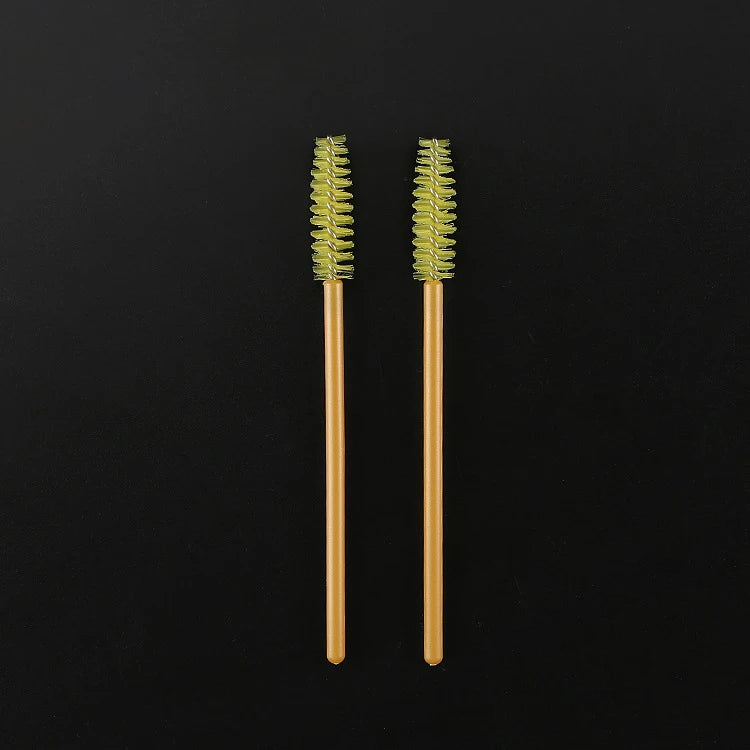50Pcs Eyelashes Extension Disposable Makeup Eyebrow Brush Mascara Wand Applicator Eye Lashes Cosmetic Brush Set Makeup Tool