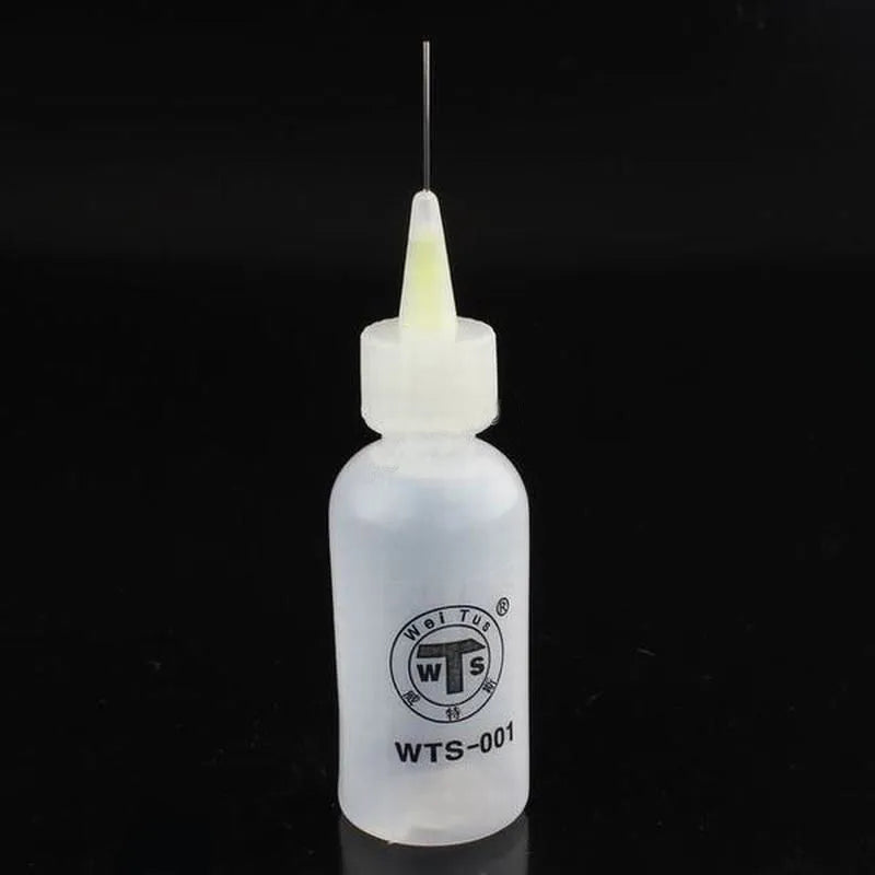 50ml Needle Tip Plastic Rosin Bottle Cleaning Liquid Flux Alcohol Oil Dispenser Plastic Hand Bottle Cleaner DIY Repair